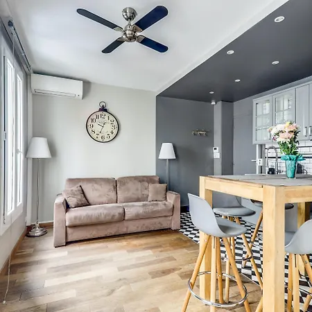 Lejlighed Ac & 10min From Marais & Fully Equipped *