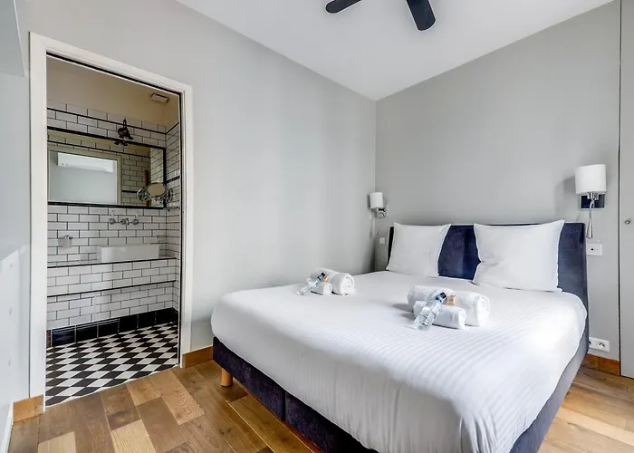 Ac & 10min From Marais & Fully Equipped Apartman *